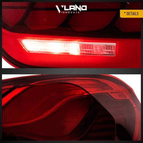 VLAND LED Tail Lights For 14-20 BMW 4Series F32F33F36&15-20 M4 F82F83 Sequential - Picture 10 of 15
