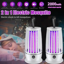 2Pack Electric Mosquito Insect Killer LED Lamp Zapper Fly Bug Trap Pest Control