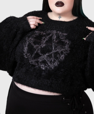 Maglione da donna KILLSTAR - Winter Spirit Knit - Nero
