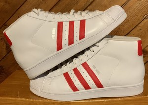 adidas pro model red and white