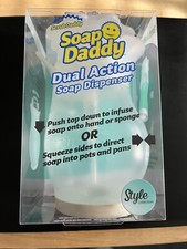 Scrub Daddy SOAP DADDY Dual Action Soap Dispenser