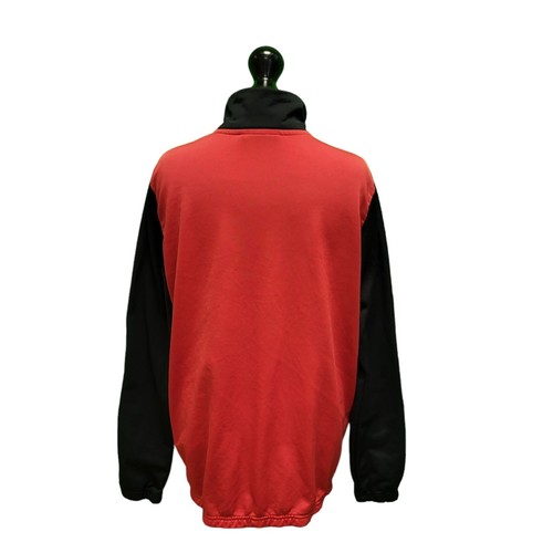 Nike Navy Red Black Zipped Tracksuit Sports Top Uk Boy's L E342 - Picture 3 of 5