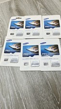 Lot Of 6 Samsung PRO Micro 32GB SDHC/SDXC UHS-I Full Size Memory Card