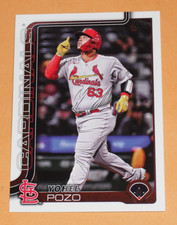 2025 Topps Update Yohel Pozo #US120 Base Card St. Louis Cardinals