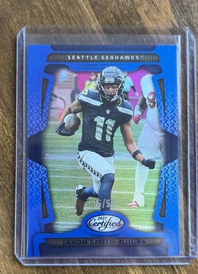 2025 Panini Certified - Jaxon Smith-Njigba #91 Mirror Blue /50