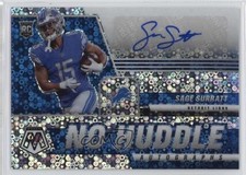 2021 Panini Mosaic Auto No Huddle Sage Surratt #ANH-SS Auto 0dp1