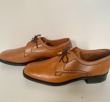 Savile Row Men’s Brogues Shoes Leather Sole & Upper Brown/tan Size 8-9 Broad Toe