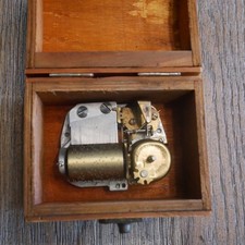  Spieluhr Walzenspieluhr Edelweiss Reuge