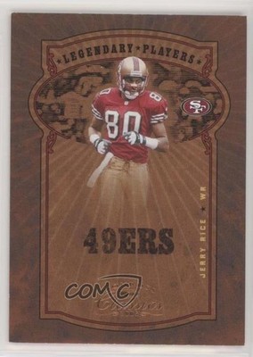 2005 Donruss Classics Legendary Players 60/1000 Jerry Rice #L-13 HOF zg6