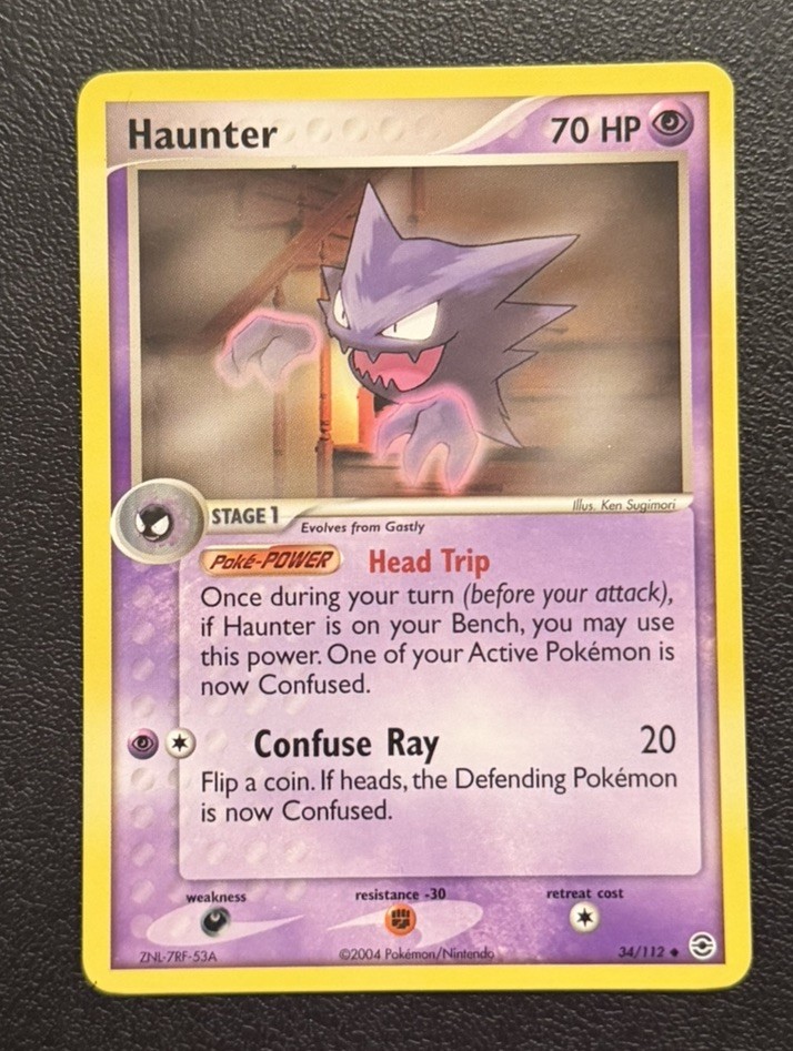 Haunter Uncommon FireRed & LeafGreen 34/112 NM