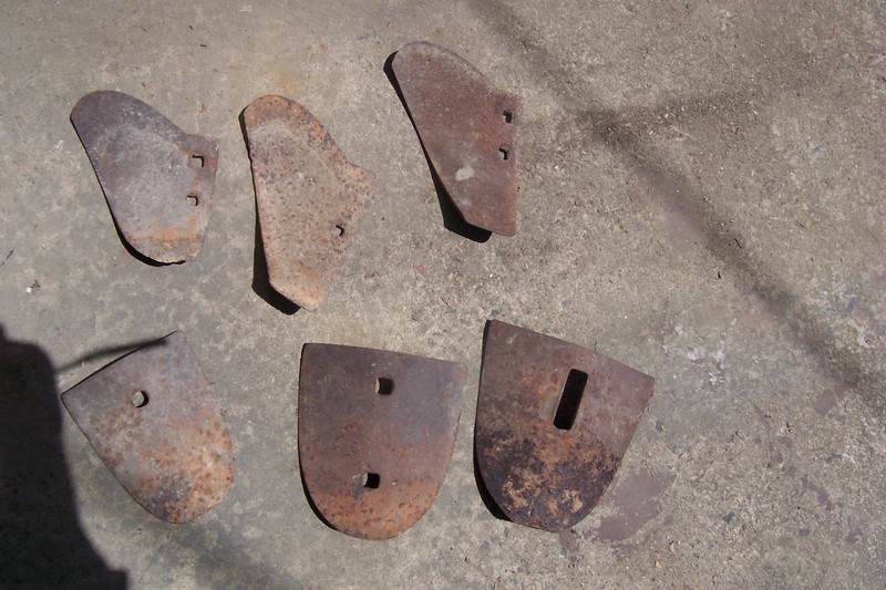 6 Cultivator Plow Points Furrower Blade Plow Sweeps