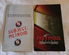 Metroid Prime Nintendo GameCube system MANUAL INSERTS ONLY - NO GAME