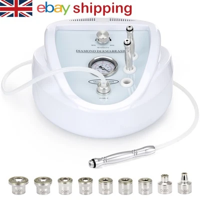 UK Diamond Microdermabrasion Dermabrasion Machine Professional Facial Beauty DIY - Image 1 of 4