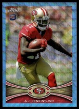 A.J. Jenkins 2012 Topps Chrome #156 49ers Insert ? SEE SCAN! FREE SHIPPING