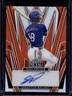 2023 Leaf Trinity Sebastian Walcott 2024 Metal Preview Prismatic Orange Auto #/5