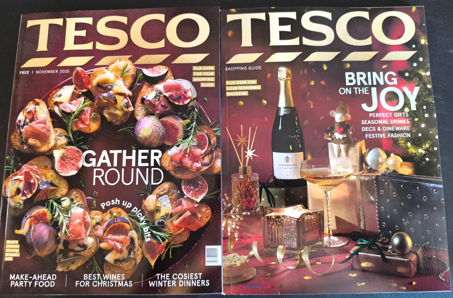 Tesco Food Magazine November 2025 + Christmas Shopping Guide