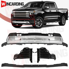 For 2022-2024 Chevy Silverado 1500 Front Bumper Cover Lower Valance Skid Plate For 2022-2024 Chevy Silverado 1500 Front Bumper Cover Lower Valance Skid Plate