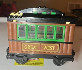 LEGO 7597 TOY STORY WESTERN TRAIN CHASE: MISSING SOME PIECES, ONLY 1 CHARACTER