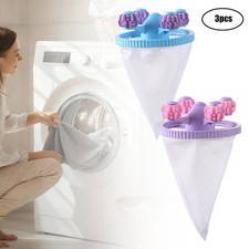 3X Plastic Laundry Filter for Washing Machine Pet Hair and Lint Catcher