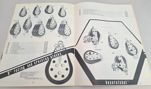 Vintage 1974 Harken Yacht Fittings Catalog Nautical Hardware - Foto 4 di 5