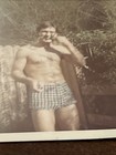 Vintage Snapshot Photo Lot Gay Interest Men In Bathing Suits Underwear — photo 4