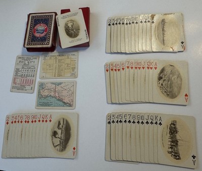 Vintage 1910 White Pass / Yukon Route Railroad Playing Cards-Bollhagen-WPY-4
