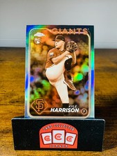 2024 Topps Chrome Sepia Refractors #191 Kyle Harrison RC Giants JS