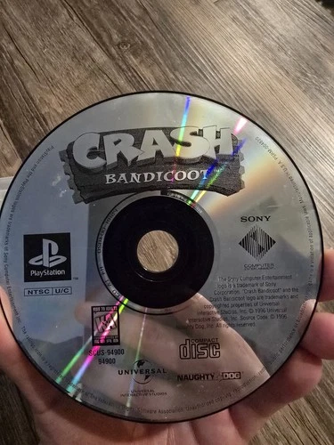 Sony Crash Bandicoot PlayStation 1 Platformer 1996 Universal Naughty Dog