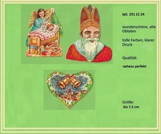 Oblaten Glanzbilder Scraps Bokmärken Decoupis WS 251 21 24 1