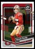 Brock Purdy 2023 Donruss Optic #168 49ers NFL READ FREE SHIPPING AutographDen