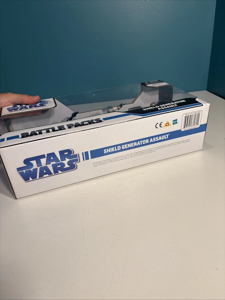Star Wars Legacy Collection Shield Generator Assault Battle Pack 2008 Novo - Imagem 2 de 4