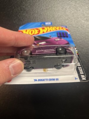 Hot Wheels Bugatti EB110 SS Super Treasure Hunt + Mainline Factory