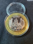 Silver Strike Excalibur Las Vegas Gaming Gem BU Token $10 .999 Silver Free Post