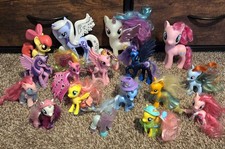 My Little Pony FIM G4 Lote Cepillable Celestia Luna Luna Estilo Trixie Accesorios