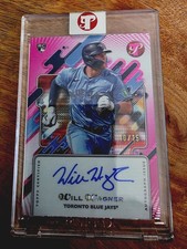 2025 Topps Pristine - Autographs Will Wagner #PA-WW Pink Pulsar Refractor /15 (…