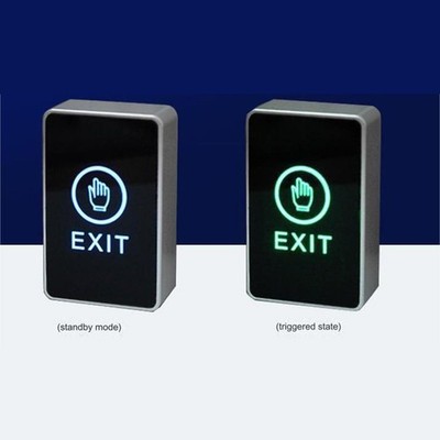Quick and Easy Backlight Push Touch Exit Button für Infrarot Türschalter