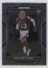 2023 Panini Prizm Draft Picks Emmanuel Forbes #180 0l4v