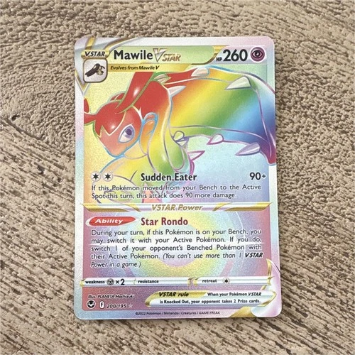 Pokémon Mawile VSTAR 200/195 SWSH12 Silver Tempest Secret Rare Holo 260HP