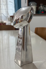 1969 New York Jets Super Bowl III Vince Lombardi Trophy Height 9.5''/13''