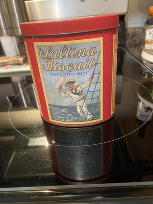 Saltina Biscuit Tin by Nabisco