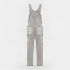 LEE  PANELED BIB OVERALL 112343304 Mid Wash M