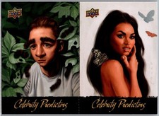 2010 Upper Deck Celebrity Predictors Justin Timberlake Megan Fox CP-5/6