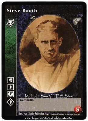Steve Booth Brujah Kindred Most Wanted V:TES VTES Vampire CCG