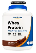 Nutricost Whey Protein Concentrate (Chocolate) 5 LBS