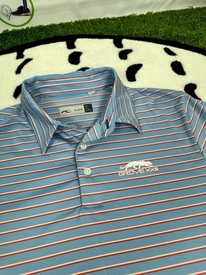 XXIII GOLF ポロシャツ Grove XXIII Men's Large 52 KJUS Jordan Striped Vent Performance