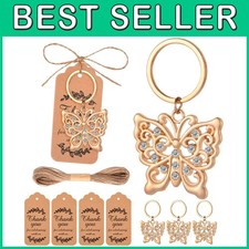 Stylish Butterfly Keychain Set for Events
