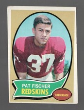 1970 Topps Pat Fischer Washington Redskins #172 Excellent (miscut)