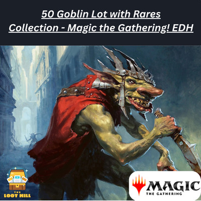 50 Goblin Lot with Rares/Foils - EDH/Commander! MTG