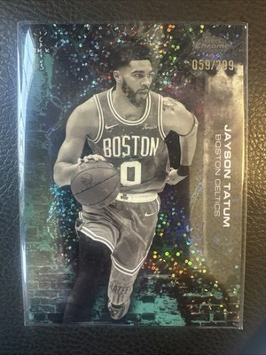 2025-26 Topps Chrome Cactus Jack - JAYSON TATUM #1 Teal Speckle /299