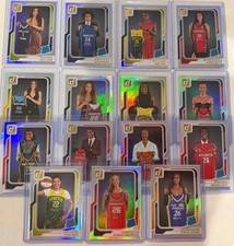 2026 WNBA Panini Donruss RATED ROOKIE HOLO COMPLETE SET #86-100 (15) Miles Fudd